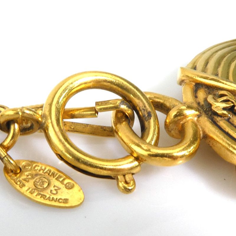 Chanel Necklace Coco Mark Loupe Pendant