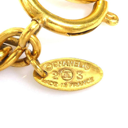 Chanel Necklace Coco Mark Loupe Pendant
