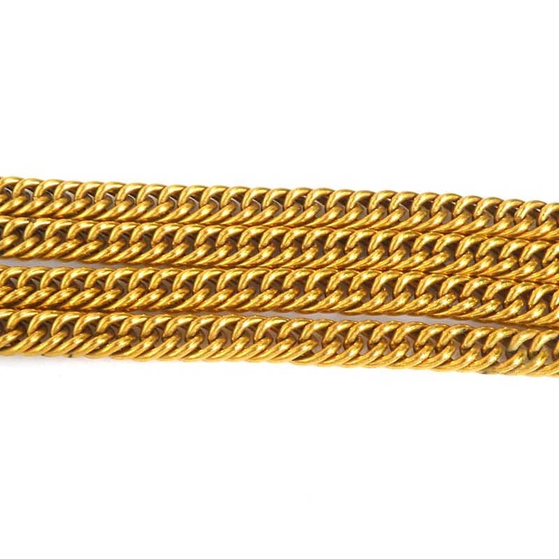 Chanel Necklace Coco Mark Loupe Pendant