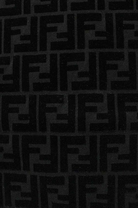 Fendi Fy0936 A7D5 Zucca Pattern Knit T-shirt Men L