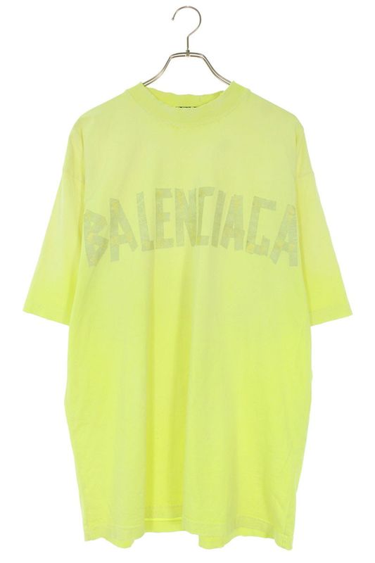 Balenciaga 739784 Tova9 Tape Logo T-shirt Men's S