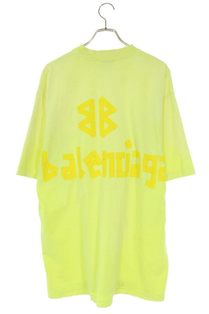 Balenciaga 739784 Tova9 Tape Logo T-shirt Men's S
