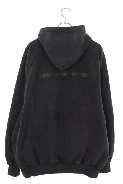 Balenciaga 697879 Tmvh2 Taped Logo Oversized Hoodie Men 1