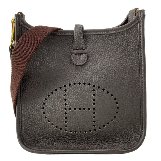 Hermes Shoulder Bag Evelyn Tpmamazon Ebène Gold Hardware
