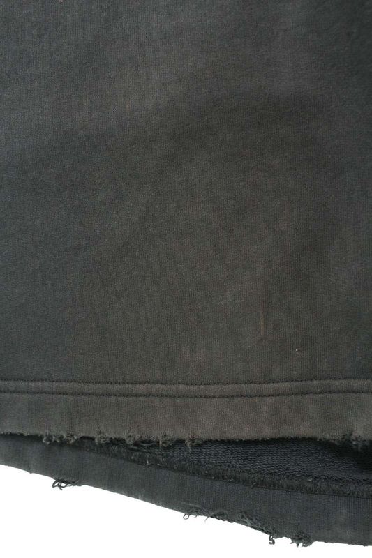 Balenciaga 676137 Tkvi9 Campaign Logo Embroidered Sweatshirt Half Pants Men XS