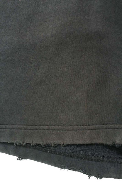 Balenciaga 676137 Tkvi9 Campaign Logo Embroidered Sweatshirt Half Pants Men XS