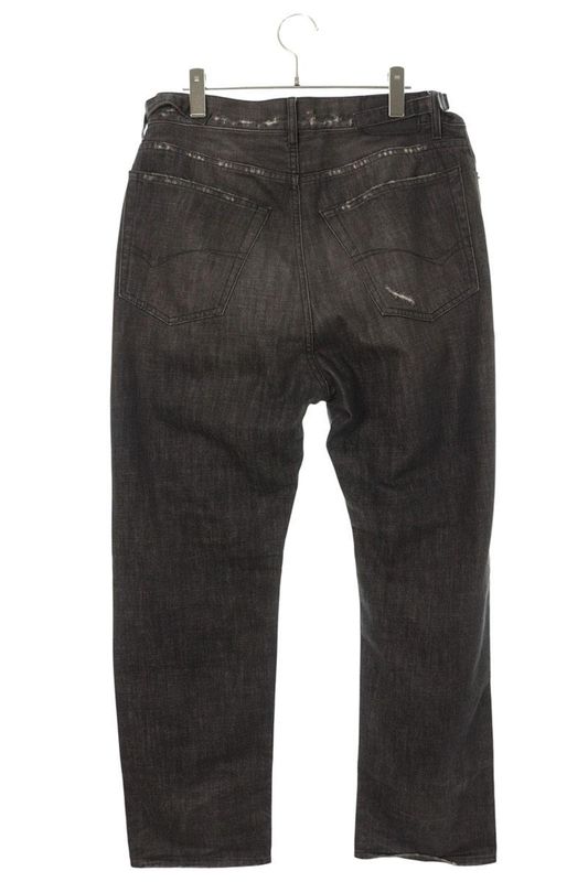 Balenciaga 697834 Txe06 Destroyed Denim Pants Men's S