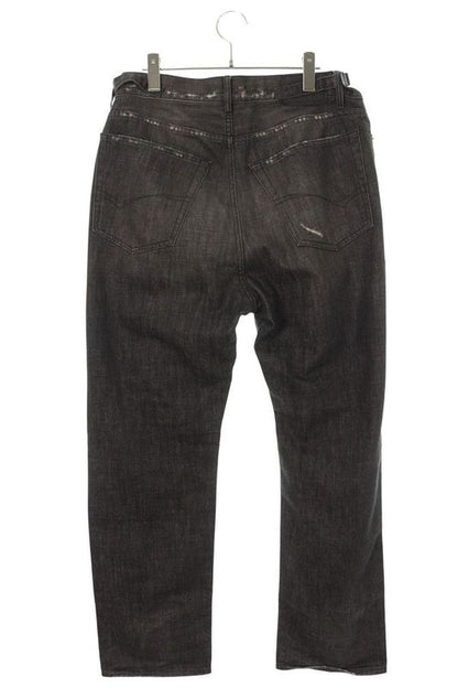 Balenciaga 697834 Txe06 Destroyed Denim Pants Men's S