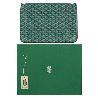 Goyard Pochette Senat MM PVC Coated Senat Clutch Bag Men's MM