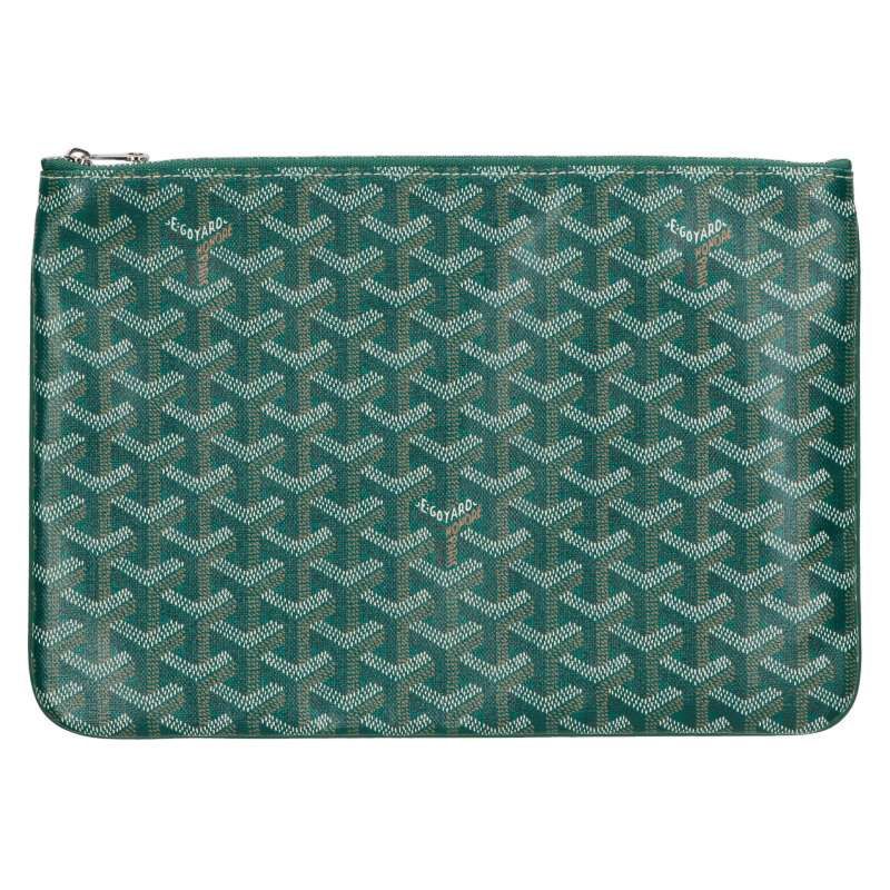 Goyard Pochette Senat MM PVC Coated Senat Clutch Bag Men's MM