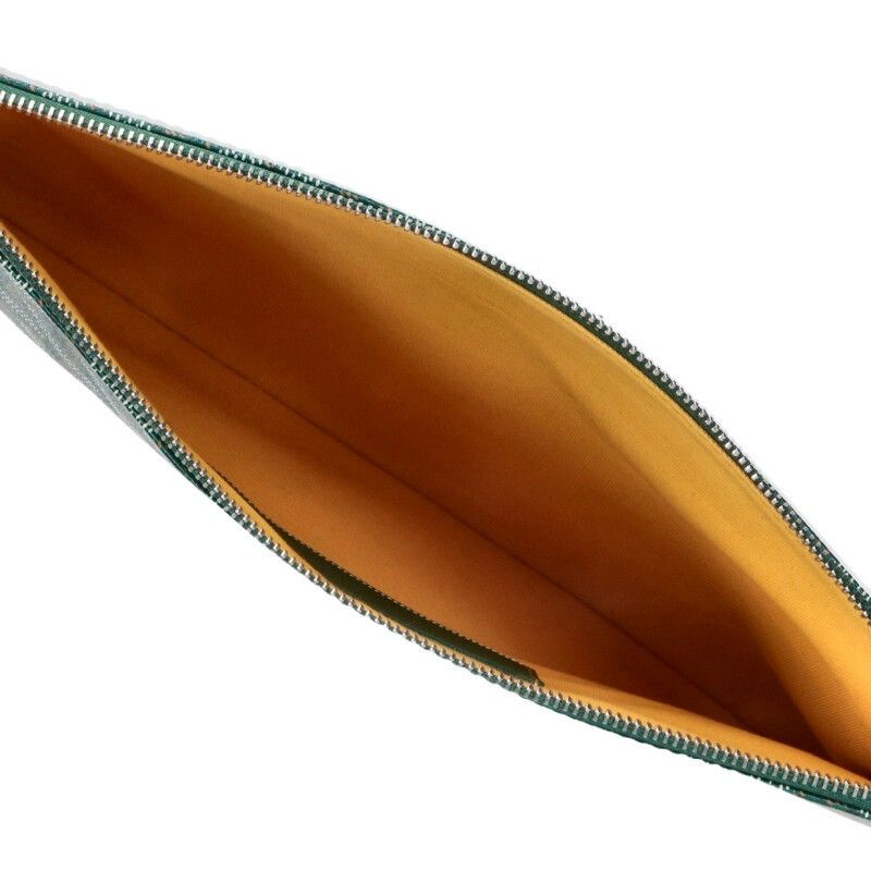 Goyard Pochette Senat MM PVC Coated Senat Clutch Bag Men's MM