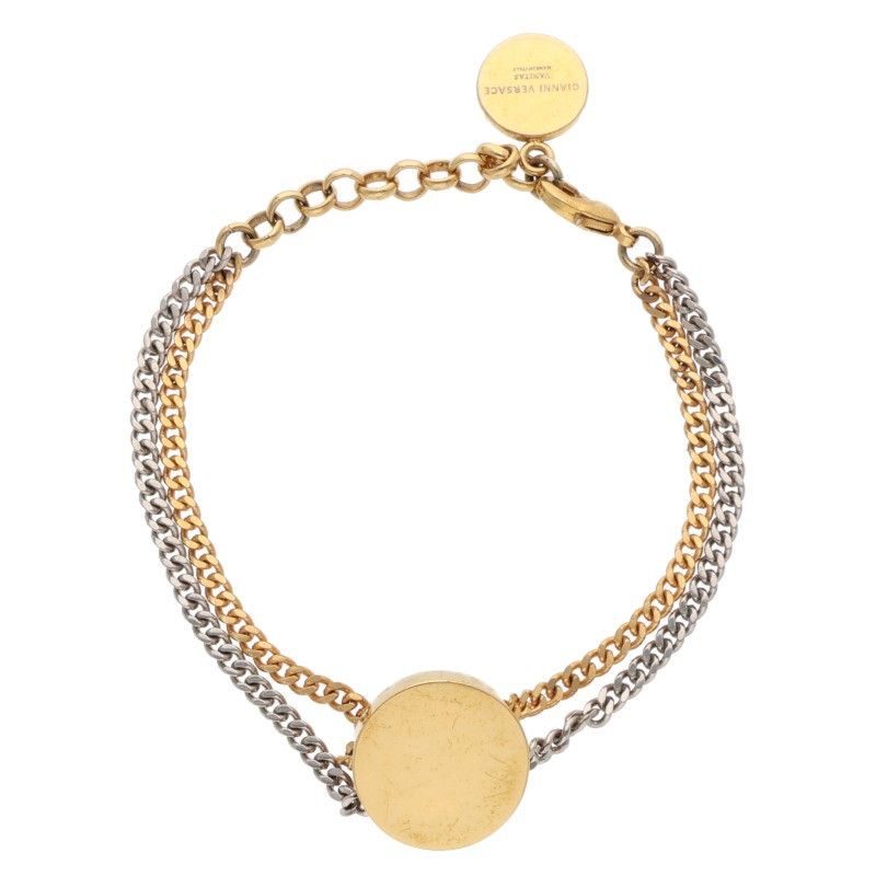 Versace Double Chain Bracelet Men's