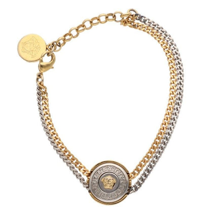 Versace Double Chain Bracelet Men's