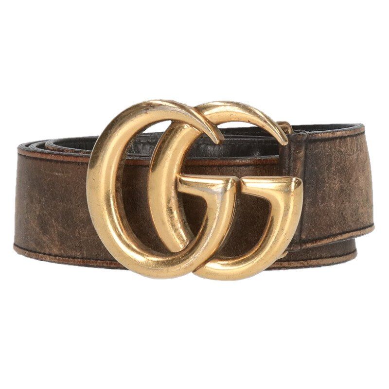 Gucci 036-2194-1654-90-36 Ggmarmont Buckle Belt Men 90 36