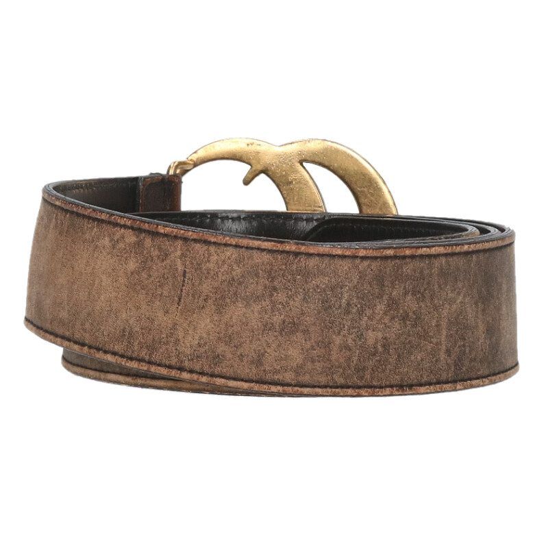 Gucci 036-2194-1654-90-36 Ggmarmont Buckle Belt Men 90 36