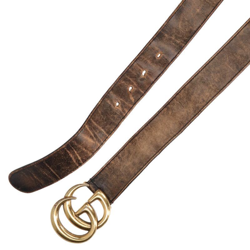 Gucci 036-2194-1654-90-36 Ggmarmont Buckle Belt Men 90 36