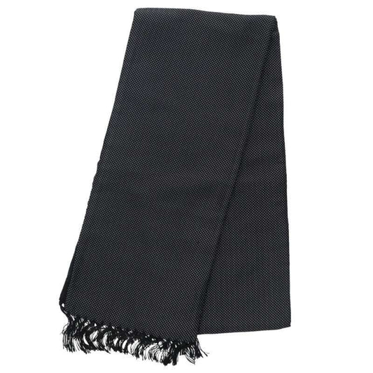 Saint Laurent Paris Pindot Silk Shawl Men's