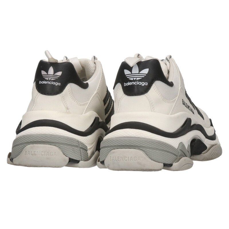 Balenciaga X Adidas Triple S Trainers Triple Scuff Up Sneakers Men's 41
