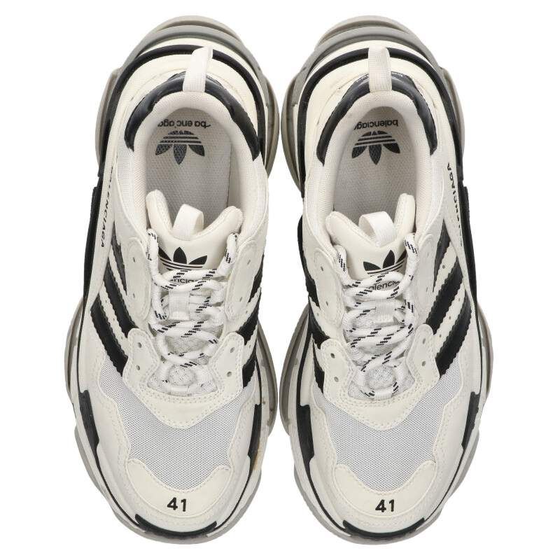 Balenciaga X Adidas Triple S Trainers Triple Scuff Up Sneakers Men's 41