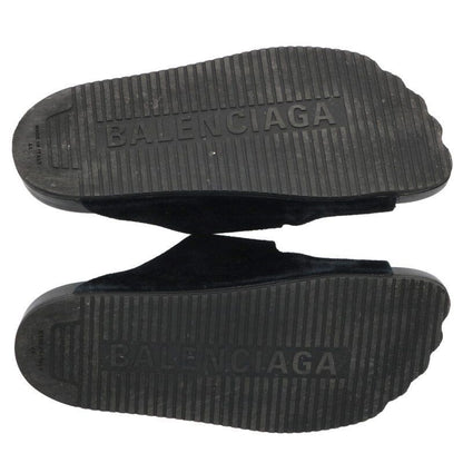 Balenciaga 761726 Suede Mule Sandals Men's 44