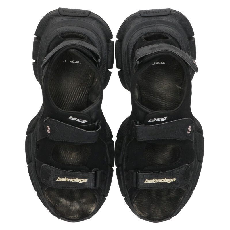 Balenciaga 3XL Logo Strap Sandal Men's 44