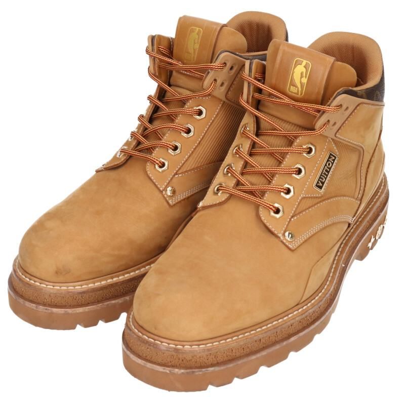 Louis Vuitton Oberkampf Line Suede Boots Men's 8.5