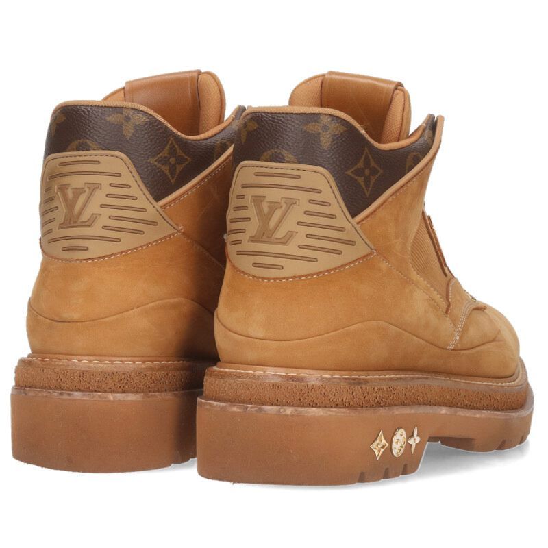 Louis Vuitton Oberkampf Line Suede Boots Men's 8.5
