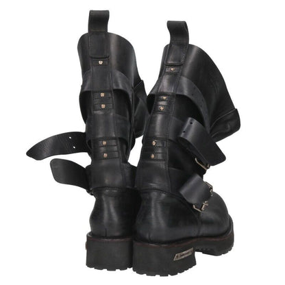 Balenciaga Venom Leather Long Boots Men's 42