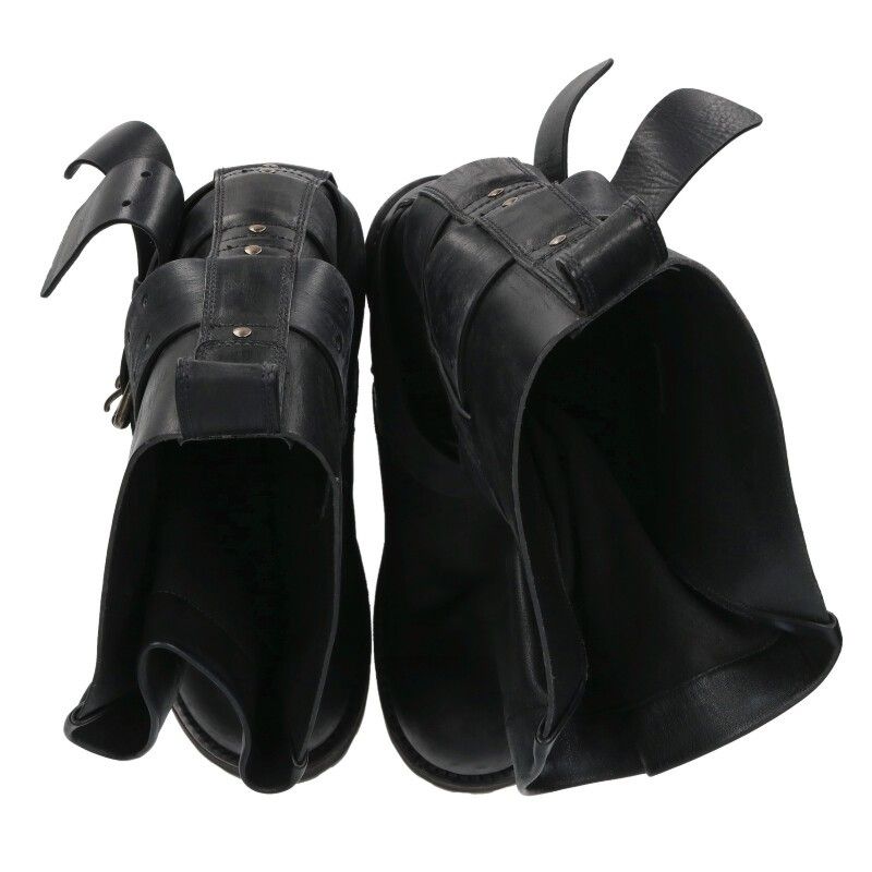 Balenciaga Venom Leather Long Boots Men's 42