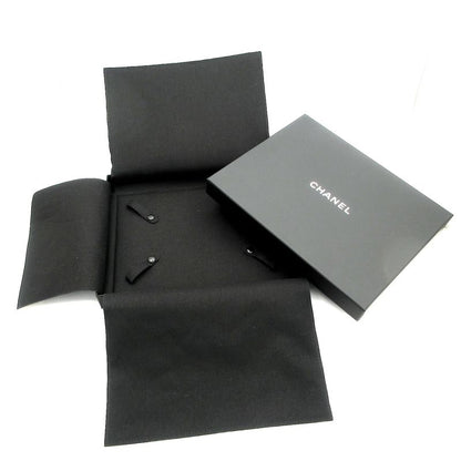 Chanel Necklace Coco Mark White×gold×clear Long Necklace