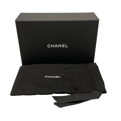 Chanel Coin Case Matelasse Black Gold Hardware L-shape Zipper With Key Ring
