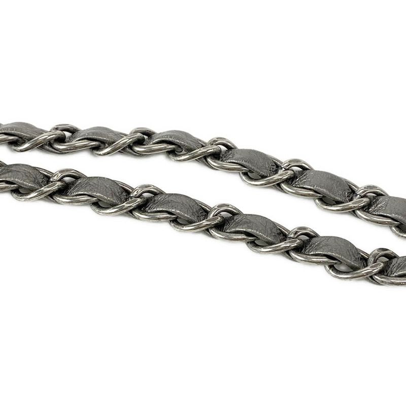 Chanel Shoulder Bag Single Flap Matelasse Chain Me A50599 Silver Chain Shoulder