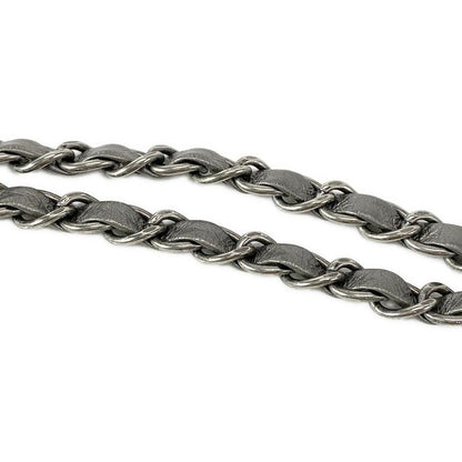 Chanel Shoulder Bag Single Flap Matelasse Chain Me A50599 Silver Chain Shoulder