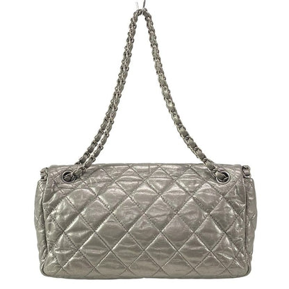 Chanel Shoulder Bag Single Flap Matelasse Chain Me A50599 Silver Chain Shoulder