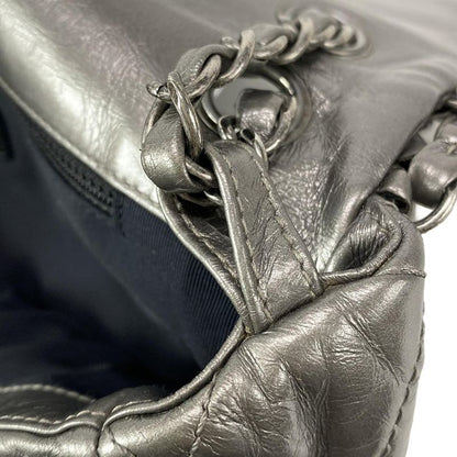 Chanel Shoulder Bag Single Flap Matelasse Chain Me A50599 Silver Chain Shoulder