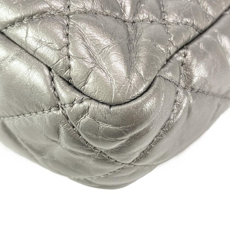 Chanel Shoulder Bag Single Flap Matelasse Chain Me A50599 Silver Chain Shoulder