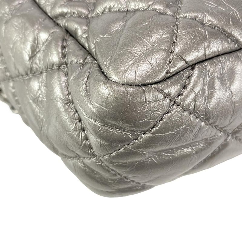 Chanel Shoulder Bag Single Flap Matelasse Chain Me A50599 Silver Chain Shoulder