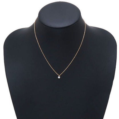 Tiffany & Co Solitaire Diamond Necklace D0.17 CT