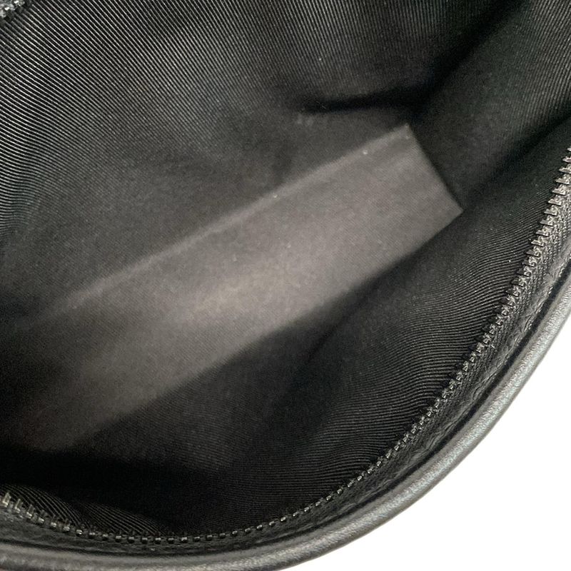 Louis Vuitton Monogram Shadow Gaston Wearable Wallet M81115 Noir Black Leather