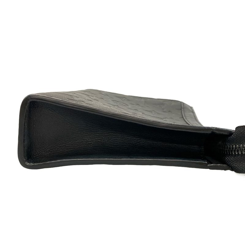 Louis Vuitton Monogram Shadow Gaston Wearable Wallet M81115 Noir Black Leather