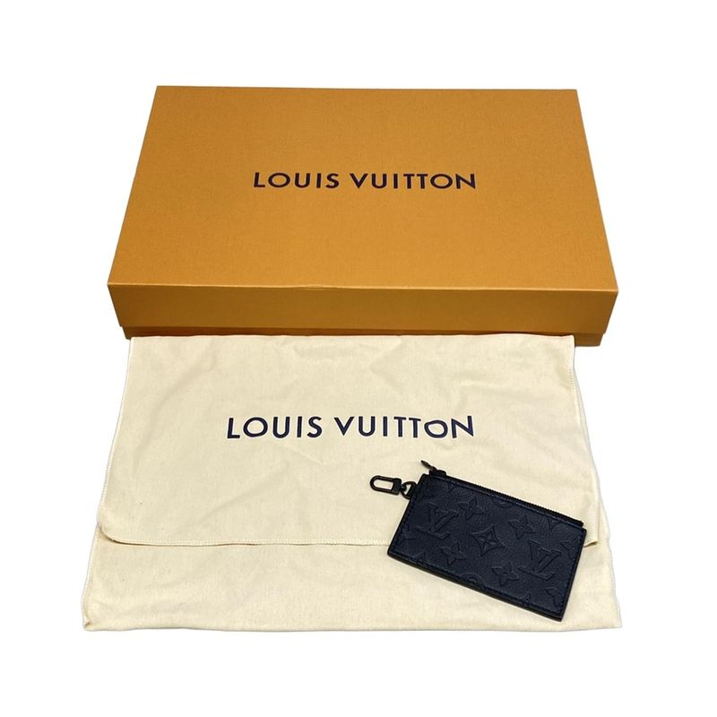 Louis Vuitton Monogram Shadow Gaston Wearable Wallet M81115 Noir Black Leather