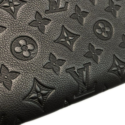 Louis Vuitton Monogram Shadow Gaston Wearable Wallet M81115 Noir Black Leather