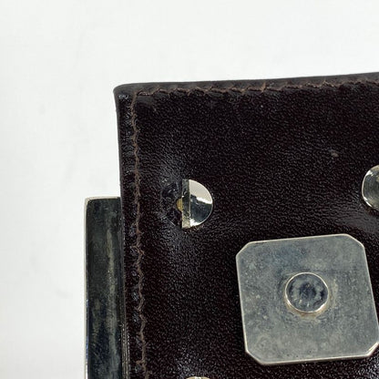 Fendi Zucca Pattern Shoulder Bag Handbag One Shoulder Bag Canvas Brown 16115