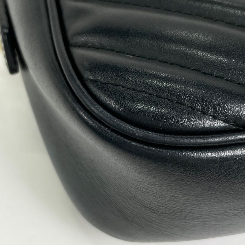 Gucci Ggmarmont Chain Shoulder Bag Double G Crossbody Shoulder Bag Leather