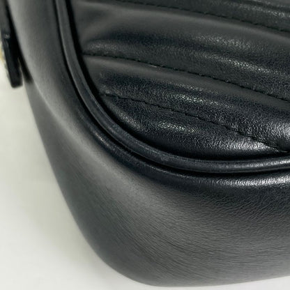 Gucci Ggmarmont Chain Shoulder Bag Double G Crossbody Shoulder Bag Leather