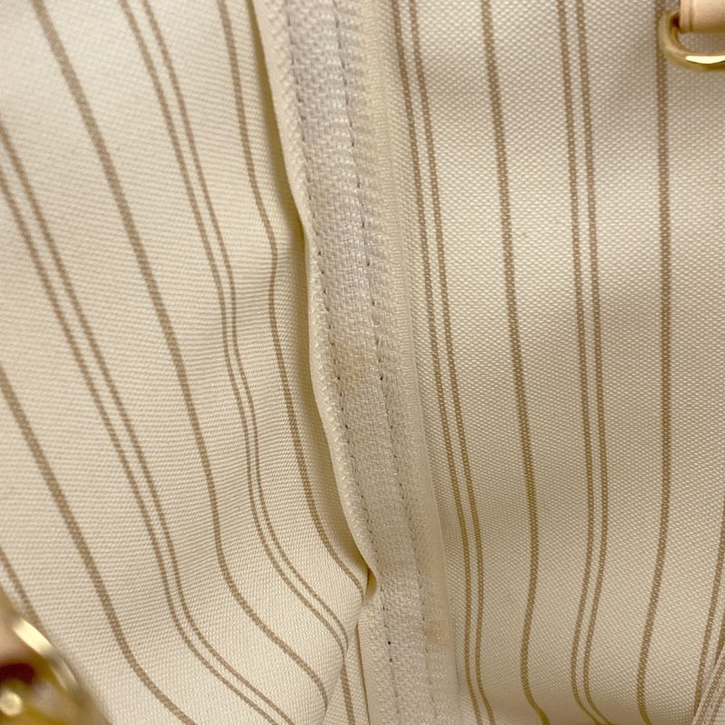 Louis Vuitton Neverfull PM Handbag Tote Bag Damier Azure White N41362 Women