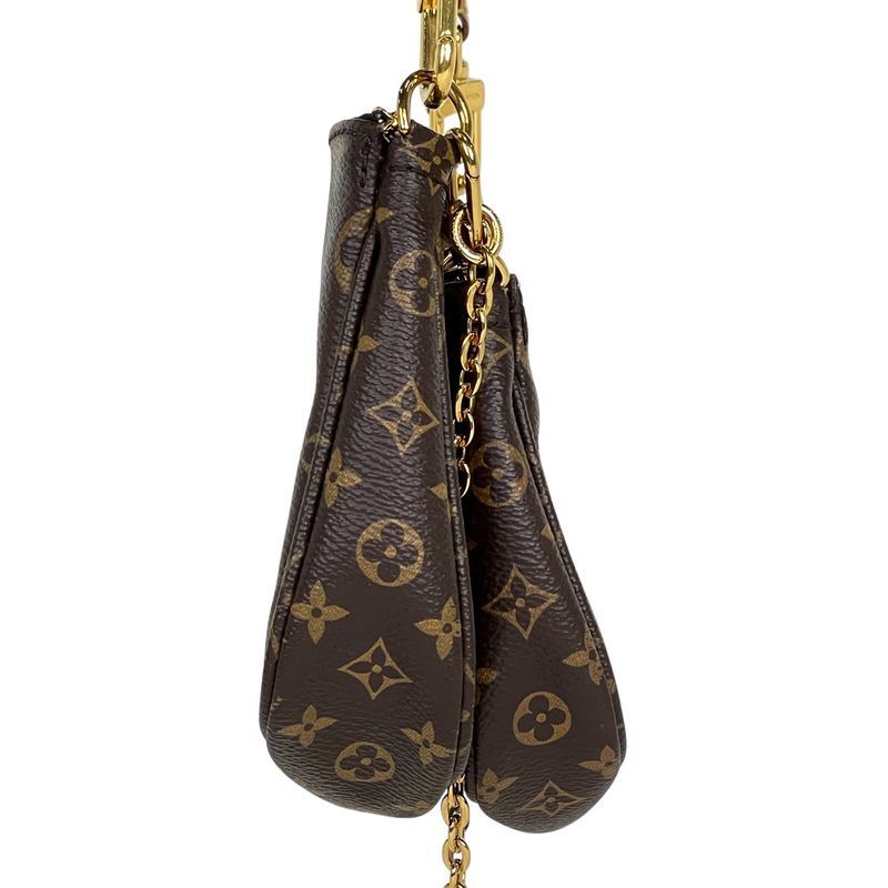 Louis Vuitton Muerte Pochette Axessoire Shoulder Pouch Porte Moneron Mini