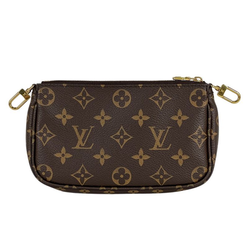 Louis Vuitton Muerte Pochette Axessoire Shoulder Pouch Porte Moneron Mini