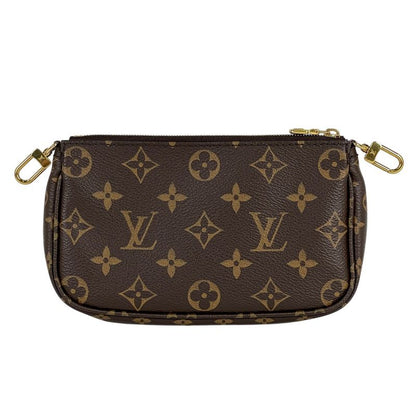 Louis Vuitton Muerte Pochette Axessoire Shoulder Pouch Porte Moneron Mini