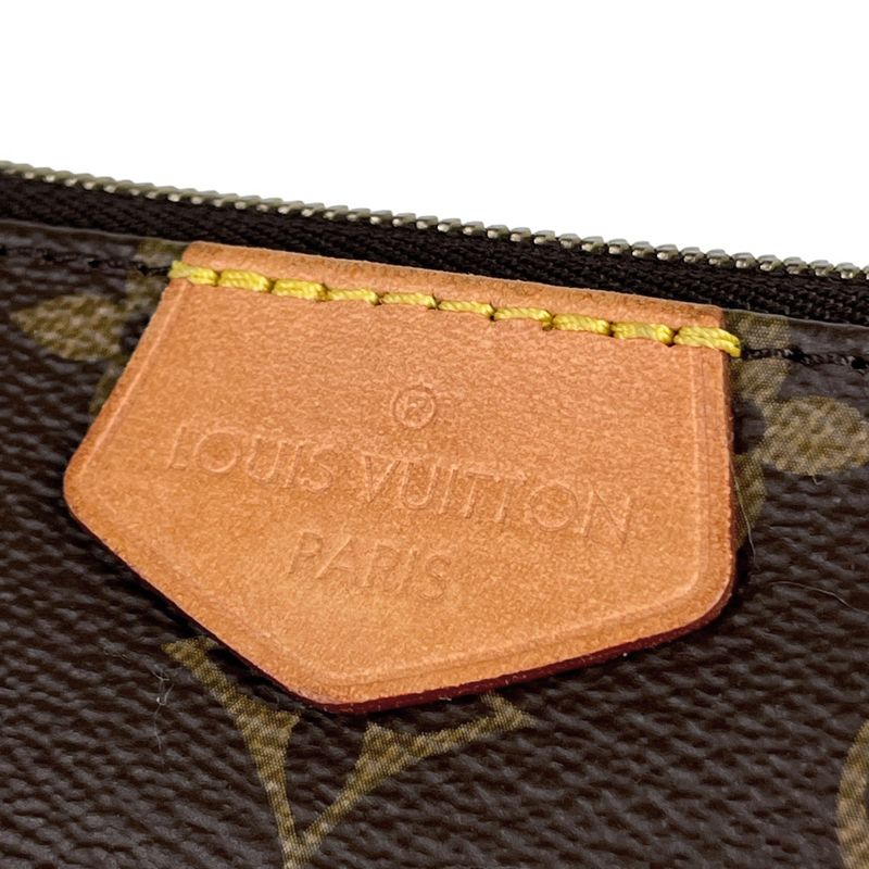 Louis Vuitton Muerte Pochette Axessoire Shoulder Pouch Porte Moneron Mini